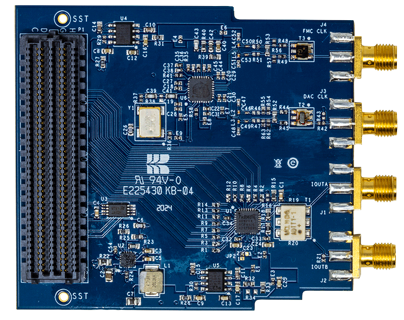 AD974x Evaluation Board - Top View