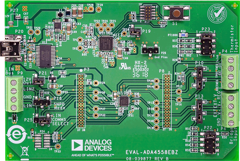 ADA4558 Evaluation Board 