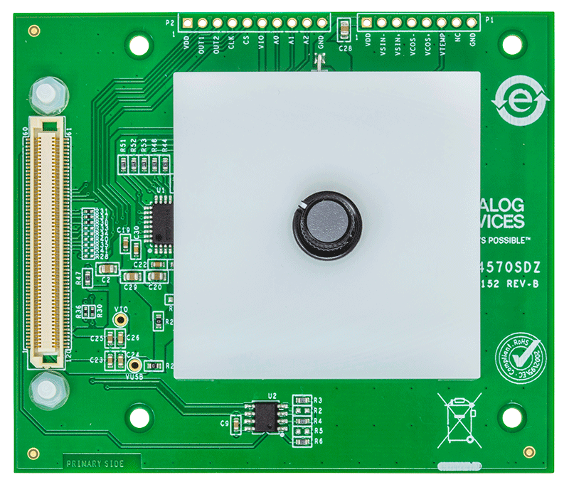 EVAL-ADA4570SDZ Evaluation Board - Top View