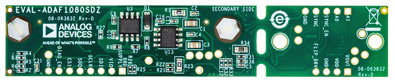 EVAL-ADAF1080SDZ Evaluation Board - Bottom View