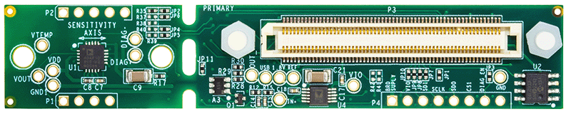 EVAL-ADAF1080SDZ Evaluation Board - Top View