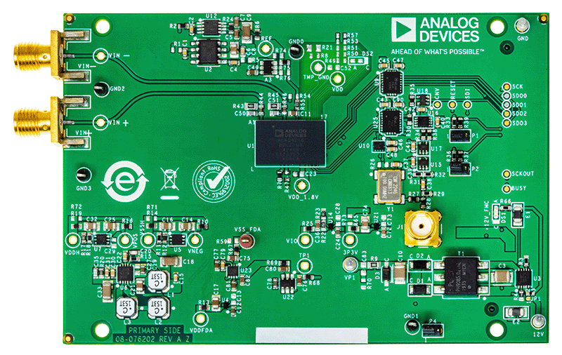 EVAL-ADAQ4216 Board Photo Top View