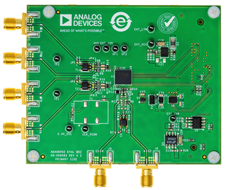 EVAL-ADAQ8092-FMCZ Evaluation Board - Top View