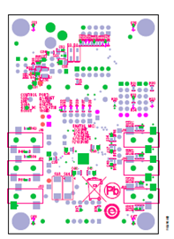 Eval-ADAU1372 bottom side