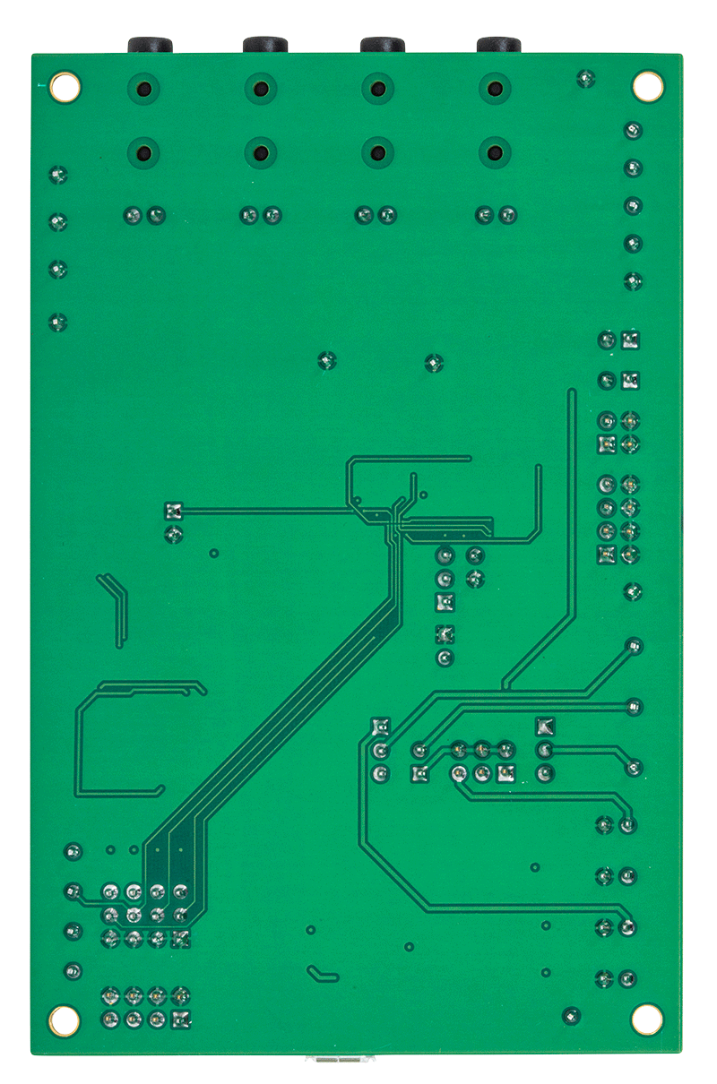 EVAL-ADAU1850EBZ Evaluation Board - Bottom View
