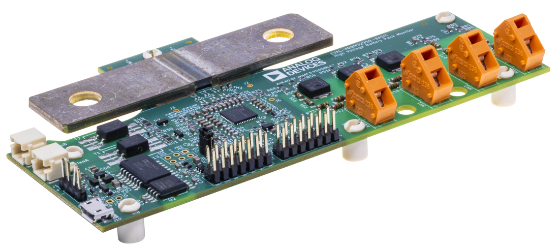 EVAL-ADBMS2950 BASIC Board Photo Angle View