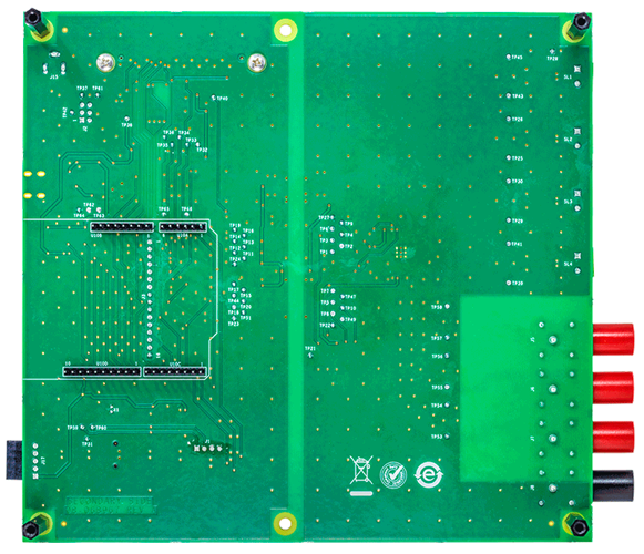 EVAL-ADE9430ARDZ Evaluation Board - Bottom View