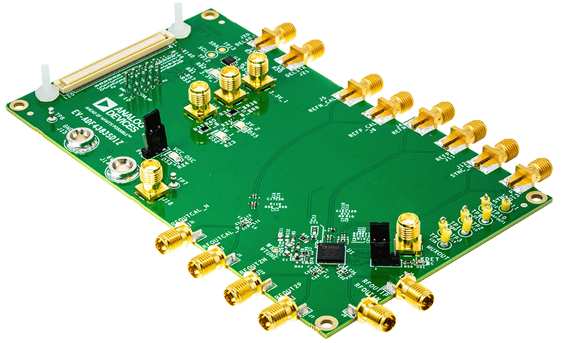 EVAL-ADF4383  Board Photo Angle View