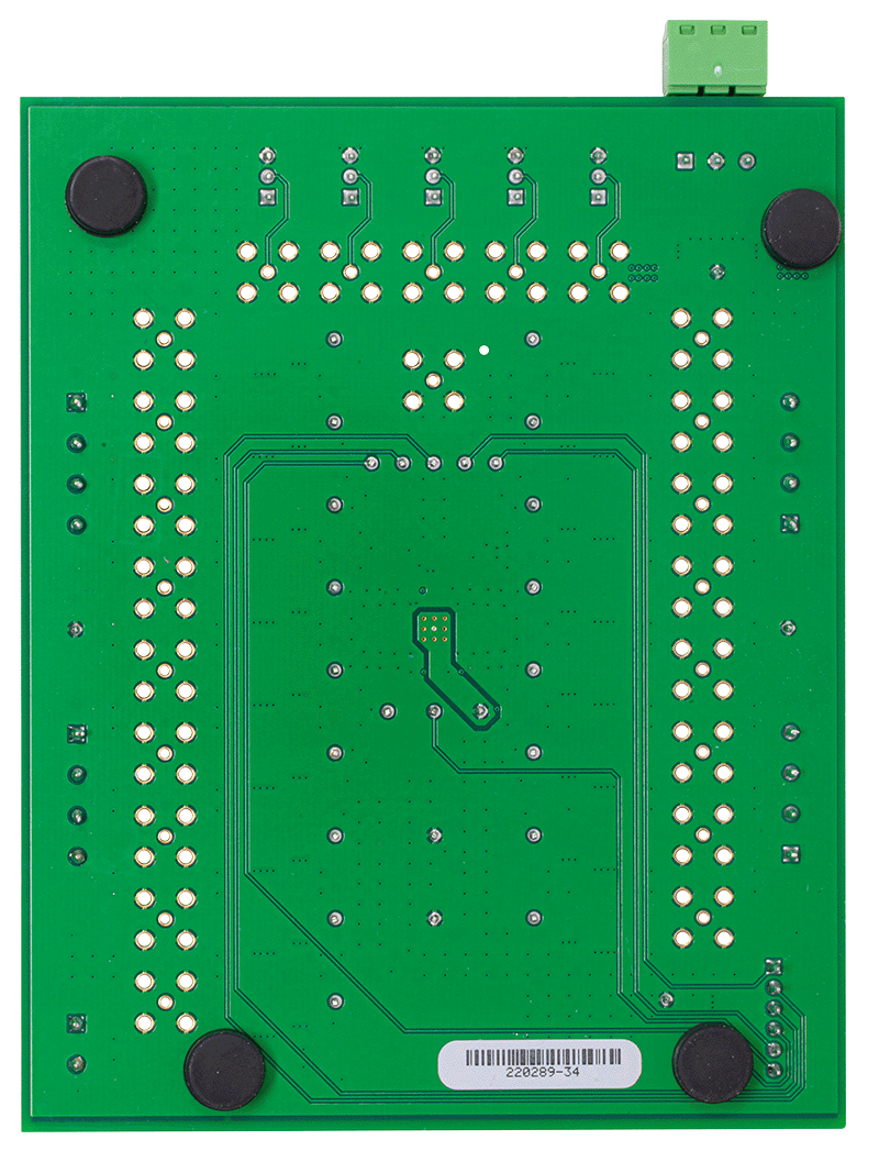 EVAL-ADG1206LEBZ Evaluation Board - Bottom View