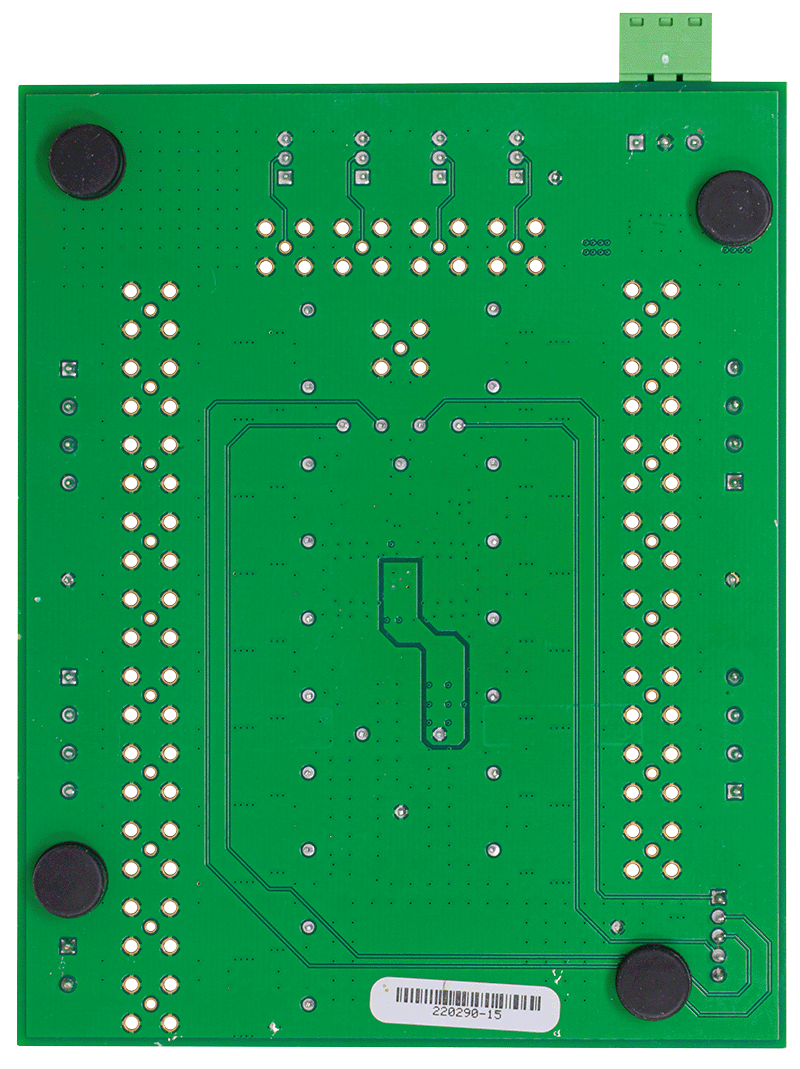 EVAL-ADG1207LEBZ Evaluation Board - Bottom View