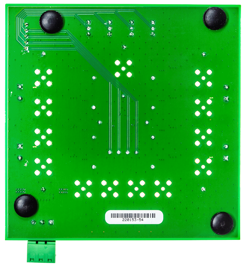 EVAL-ADG1412LEBZ Evaluation Board - Bottom View