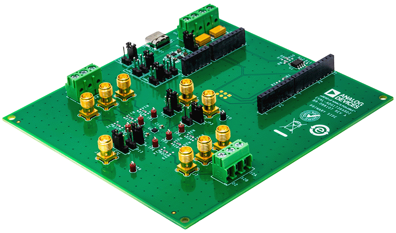 EVAL-ADG1736ARDZ Board Photo Angle View