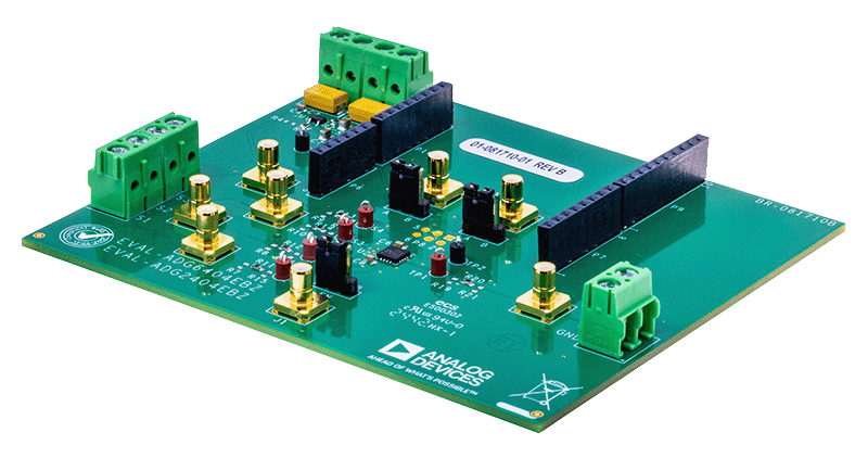 EVAL-ADG6404 Board Photo Angle View