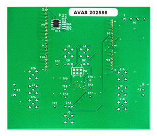 EVAL-ADG6436 Board Photo Bottom View