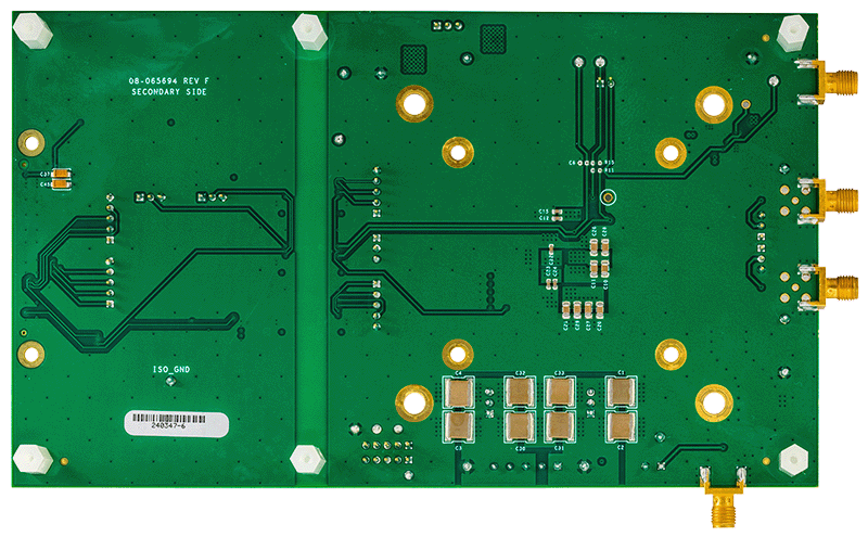EVAL-ADHV4710 Board Photo Bottom View