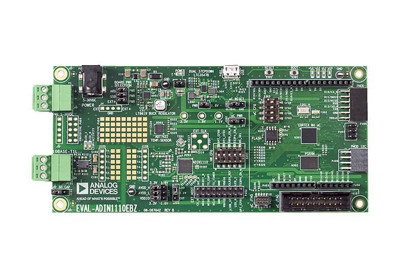 ADIN1110 Evaluation Board - Top View