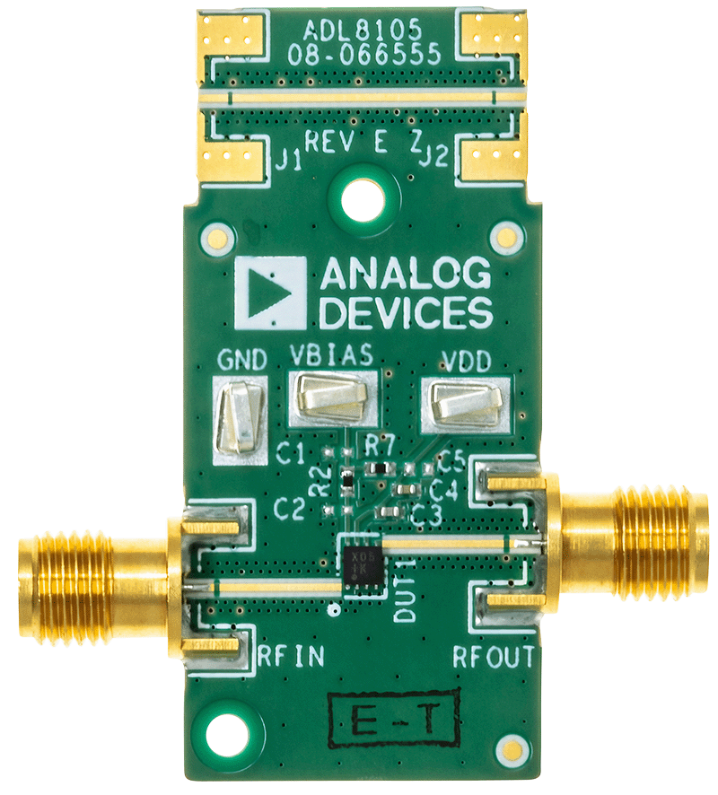ADL8105 Evaluation Board - Top