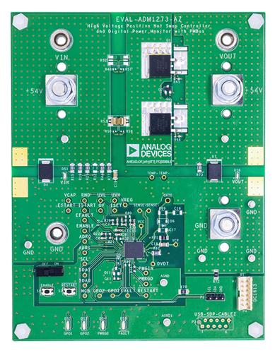EVAL-ADM1273-AZ Board Photo Top View