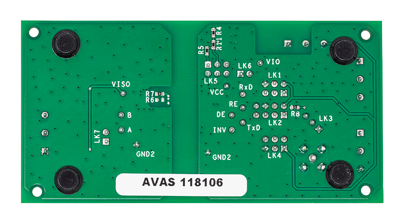ADM2865E Evaluation Board - Bottom View
