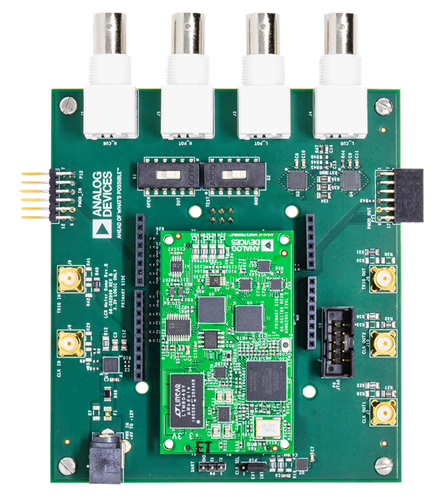 EVAL-ADMX2001EBZKIT Evaluation Board - Top View