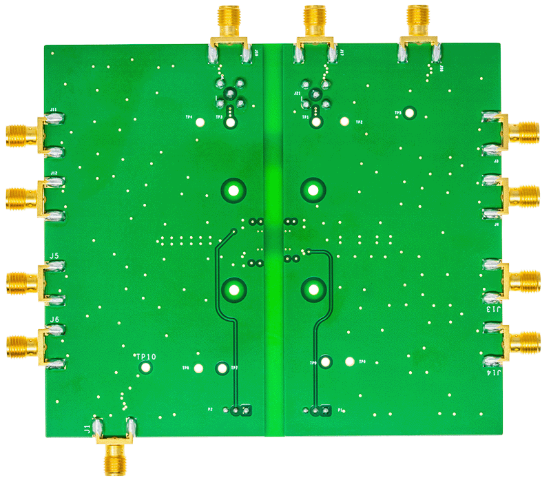 EVAL-ADN4620EBZ Evaluation Board - Bottom View