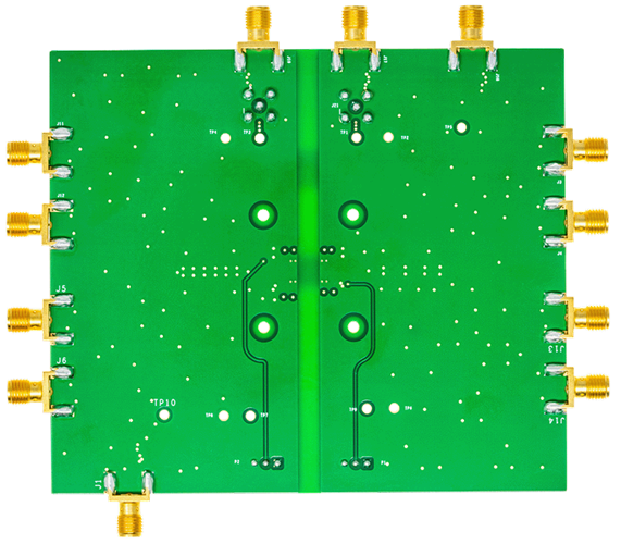 EVAL-ADN4620EBZ Evaluation Board - Bottom View
