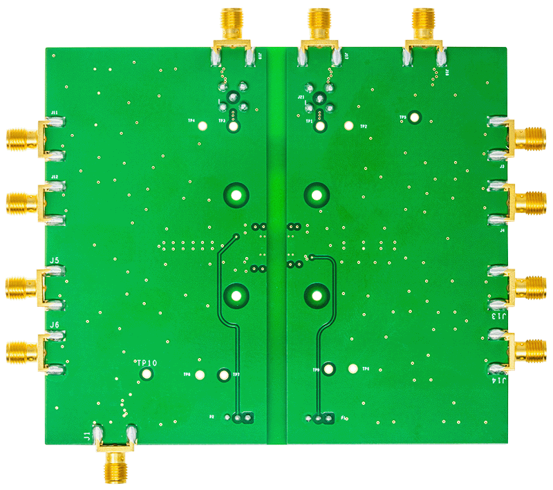 EVAL-ADN4621EBZ Evaluation Board - Bottom View