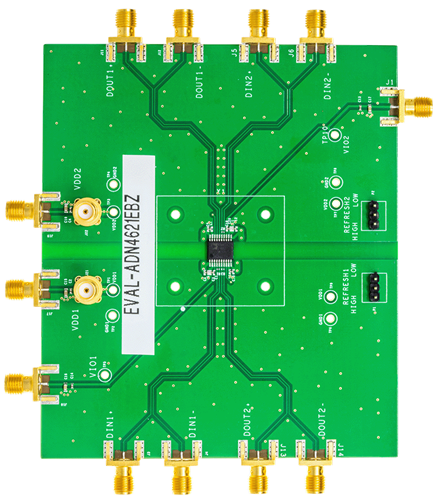 EVAL-ADN4621EBZ Evaluation Board - Top View