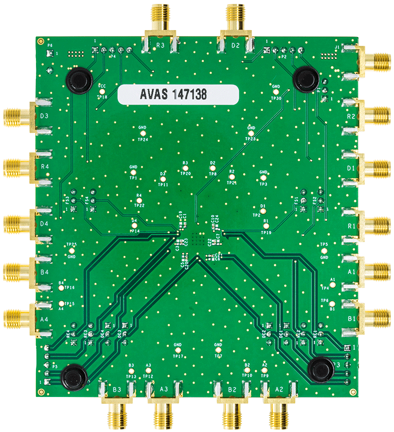 EVAL-ADN4680EEBZ Evaluation Board - Bottom View