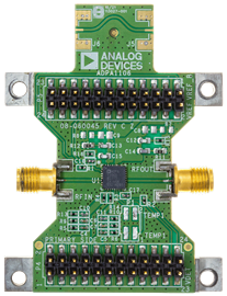 ADPA1106 Evaluation Board Top