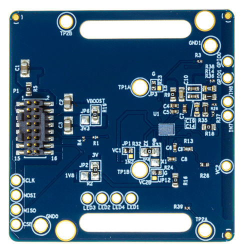 EVAL-ADPD4200Z-PPG Evaluation Board - Bottom View