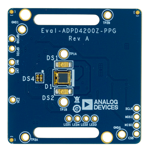 EVAL-ADPD4200Z-PPG Evaluation Board - Top View
