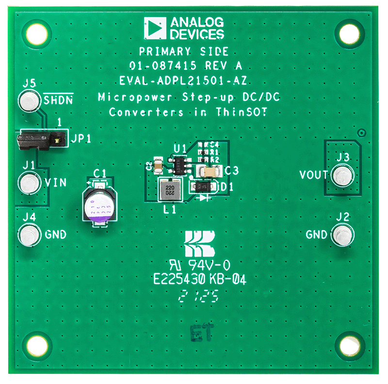 EVAL-ADPL21501-AZ Board Photo Top View