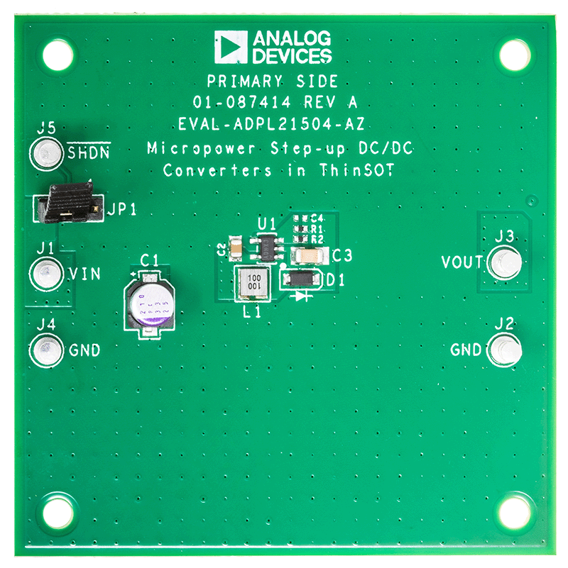 EVAL-ADPL21504-AZ Board Photo Top View