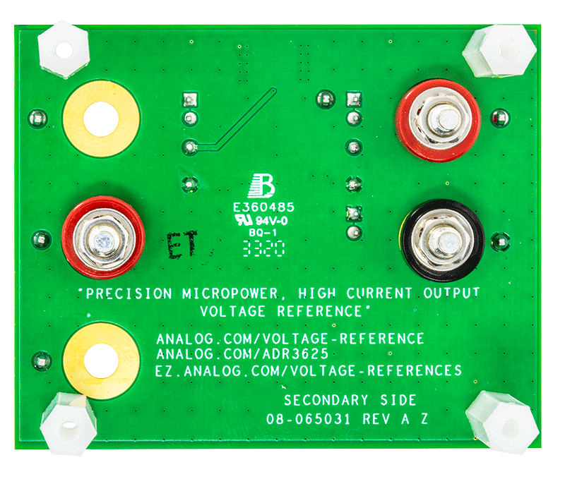 ADR3625 Evaluation Board - Bottom View