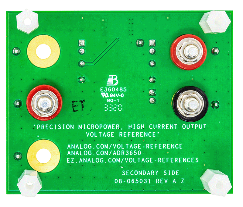 EVAL-ADR3650 Evaluation Board - Bottom View