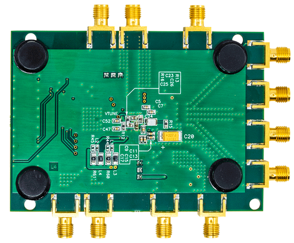 EVAL-ADRF6755SDZ -Bottom View