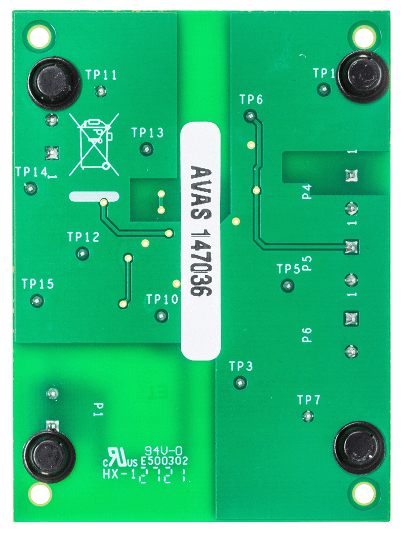 EVAL-ADUM3195 Evaluation Board - Bottom View