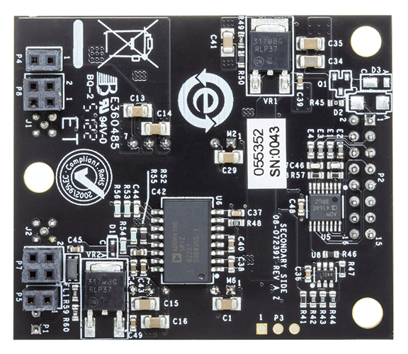 EVAL-ADUM4121WHB1Z Evaluation Board - Bottom View