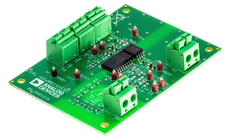 EVAL-ADUM4195 Evaluation Board Photo Angle View