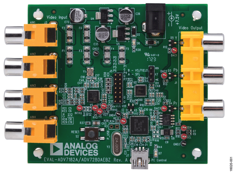 EVAL-ADV7182AEBZ Image