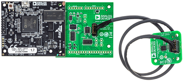 EVAL-ADXL317-SDPKIT Evaluation Board - Top View
