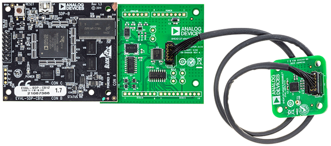 EVAL-ADXL317-SDPKIT Evaluation Board - Top View