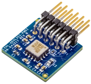 ADXL355 PMOD Evaluation Board - Angle View