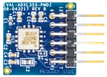 ADXL355 PMOD Evaluation Board - Top View