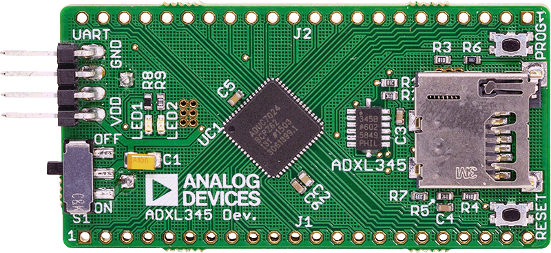 ADXL345Z-DB Evaluation Board - Top View