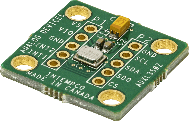 ADXL350 Evaluation Board