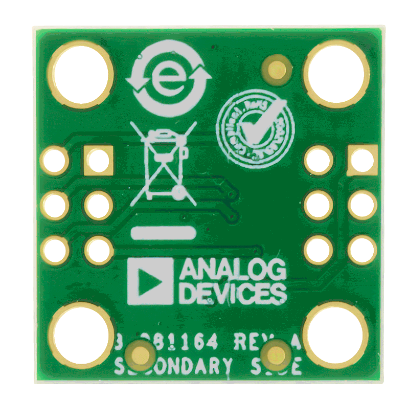 EVAL-ADXL357B Board Photo Bottom View
