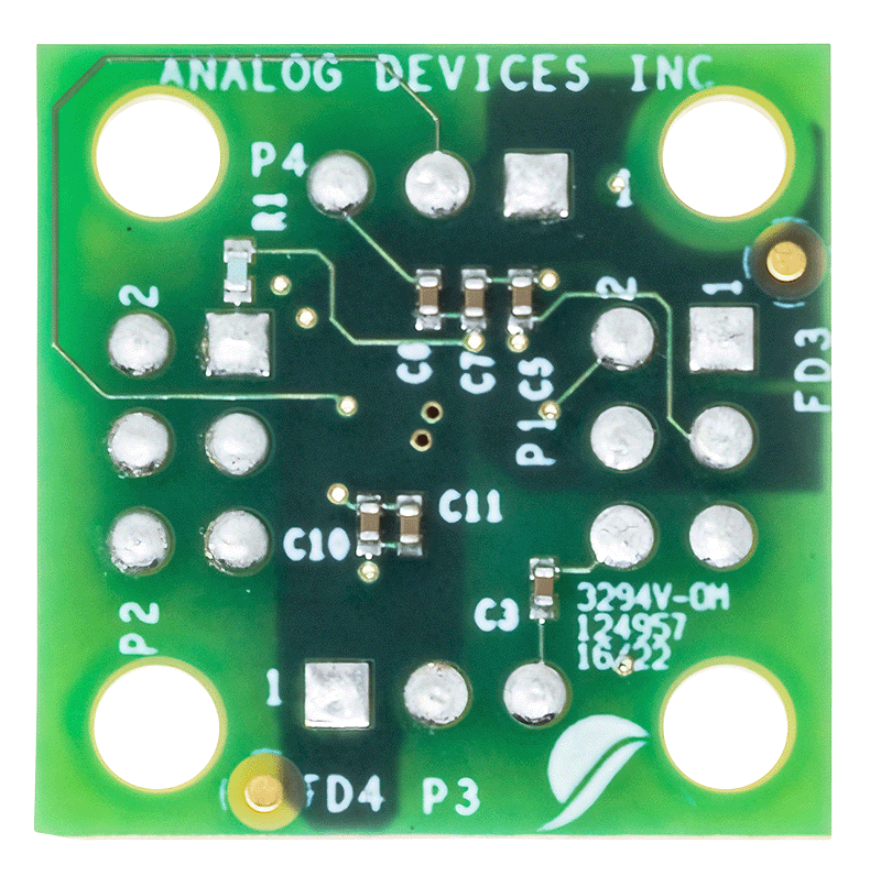 EVAL-ADXL359Z Evaluation Board - Bottom View