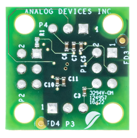 EVAL-ADXL359Z Evaluation Board - Bottom View